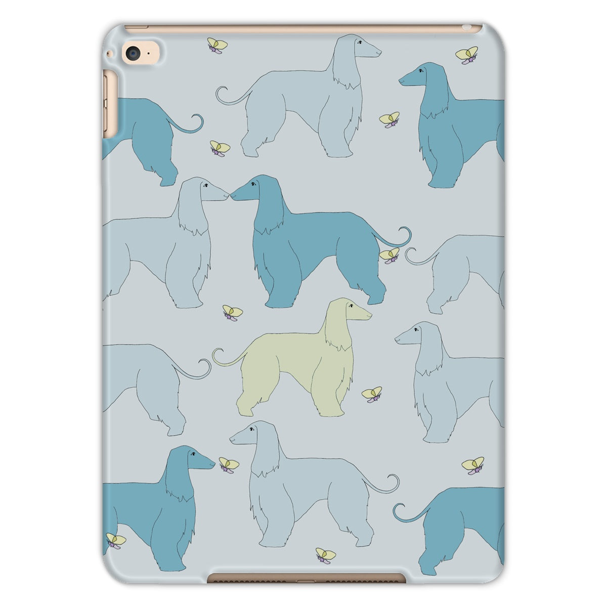 Afghan Breeze Rainbow Dogs Tablet Cases