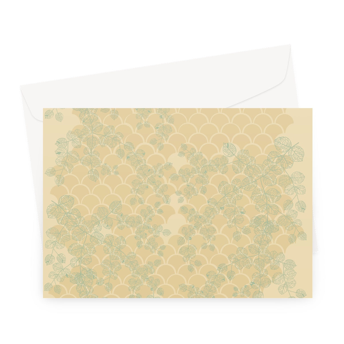 Floral Vanity Greeting Card