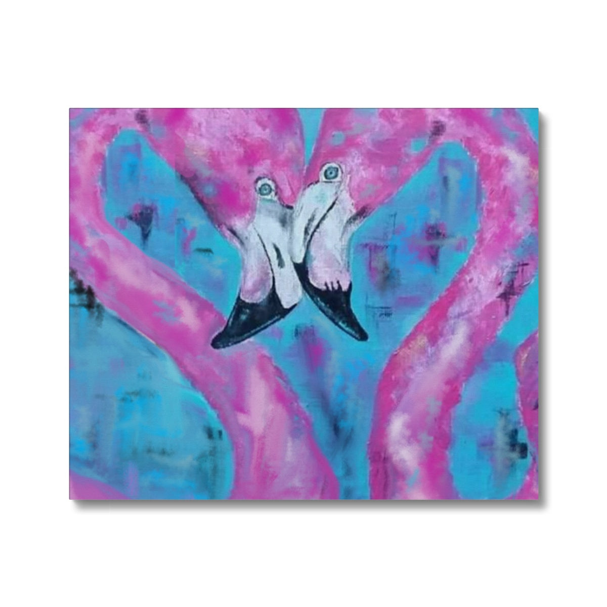 Flamingo Tango Canvas