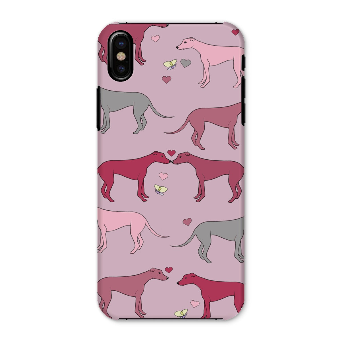 Greyhound Love Rainbow Dogs  Snap Phone Case