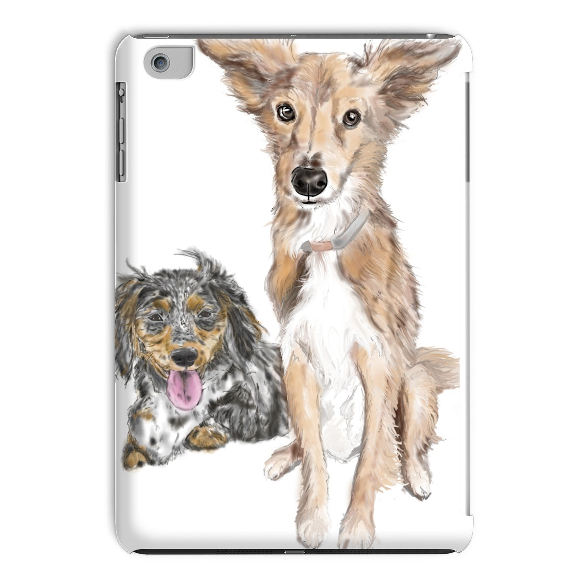 Customer Requests Nicky & Eevee Pet Portrait  Tablet Cases