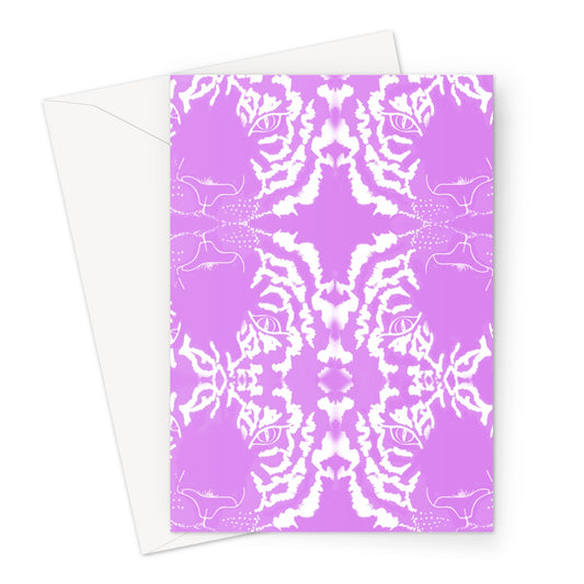 Wild  Eye of the Tiger Greeting Card