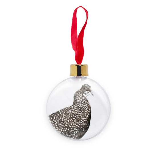 Chicki Minaj Classic Transparent Christmas bauble