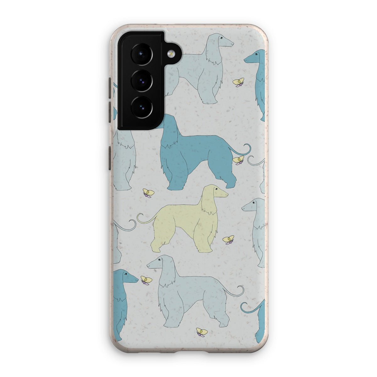 Afghan Breeze Rainbow Dogs Eco Phone Case