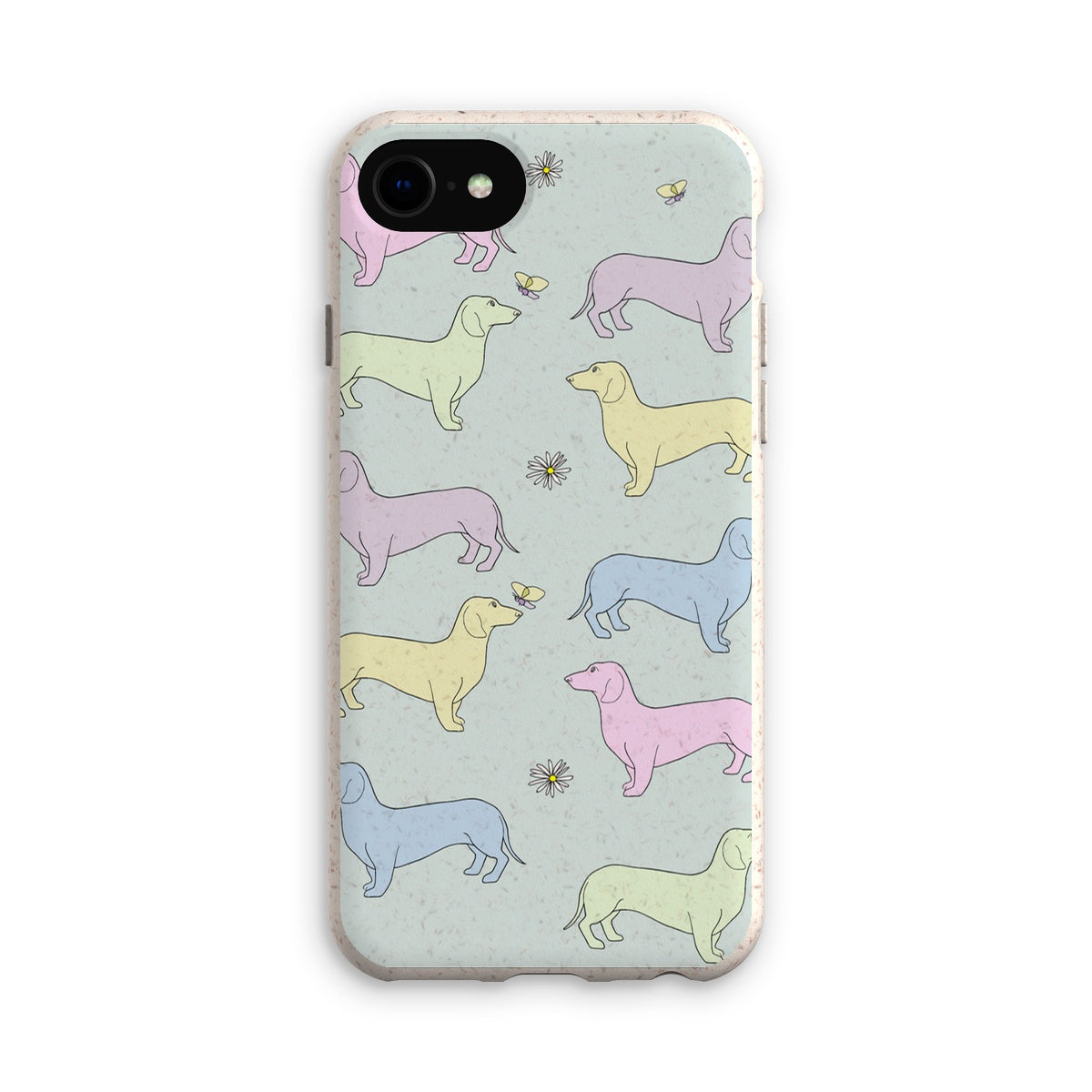 Rainbow Dachshunds Rainbow Dogs  Eco Phone Case