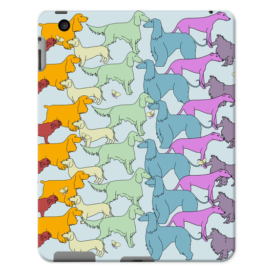 Rainbow Dogs Together  Tablet Cases