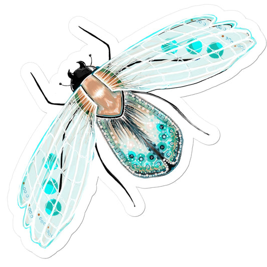 Bejewelled Beetle Bug Sticker