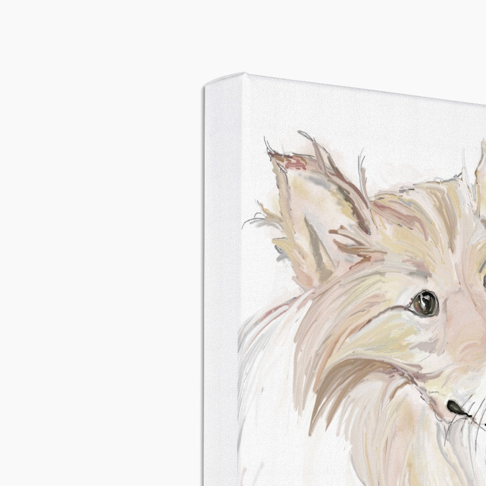 Sheltie Portrait  Canvas