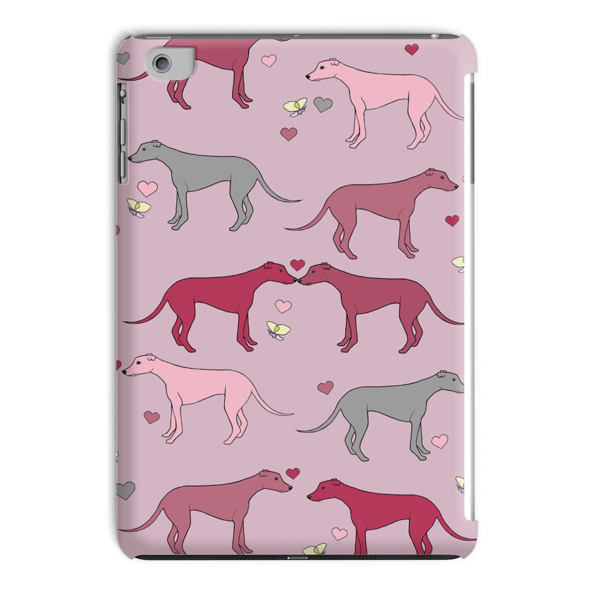 Greyhound Love Rainbow Dogs  Tablet Cases