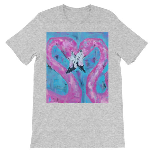 Flamingo Tango Unisex Short Sleeve T-Shirt