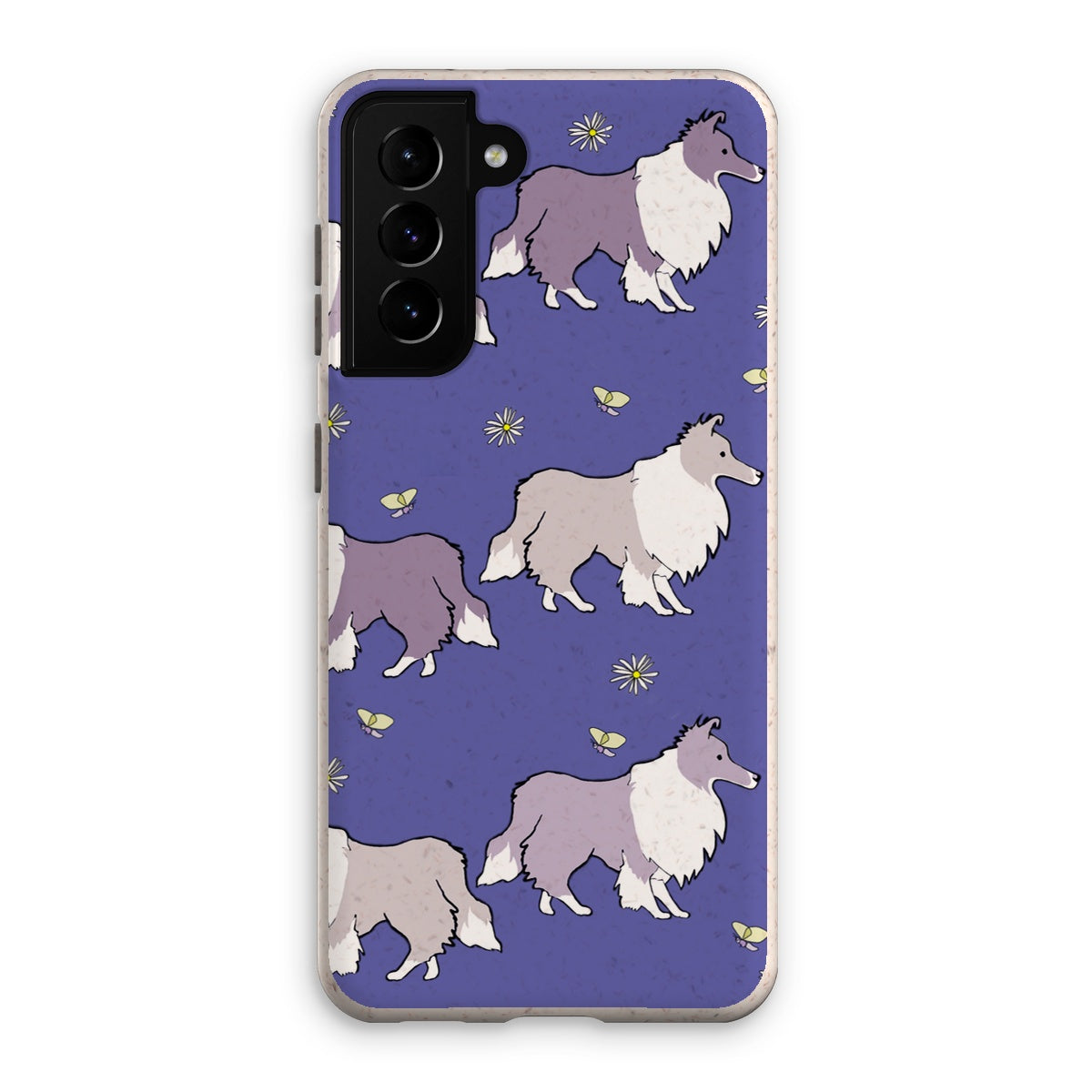 Sheltie Very Peri Rainbow Dogs  Eco Phone Case