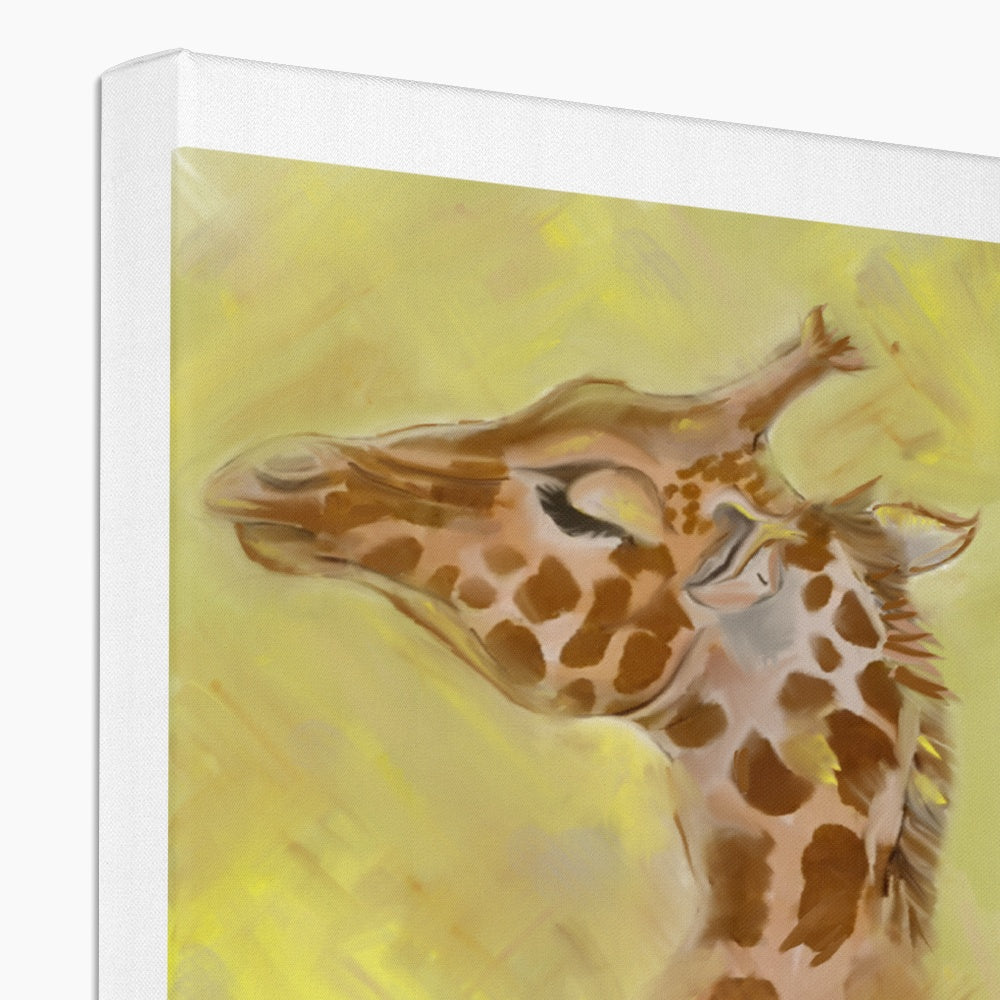 Giraffe Solo Canvas