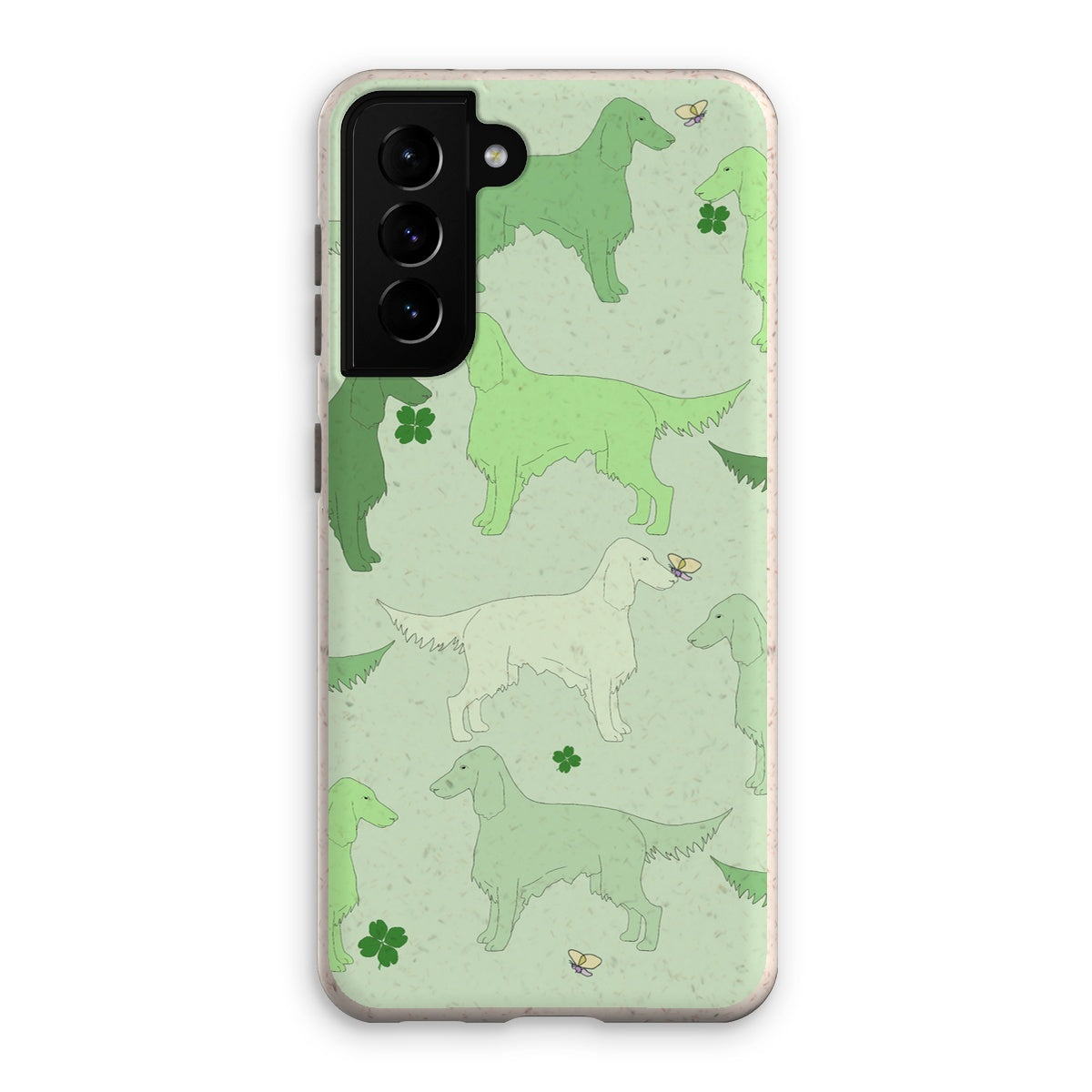 Irish Setter Rainbow Dogs Eco Phone Case