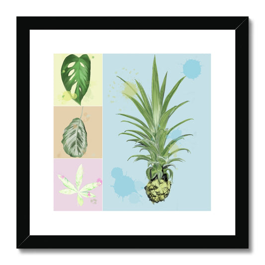 Houseplants Framed & Mounted Print