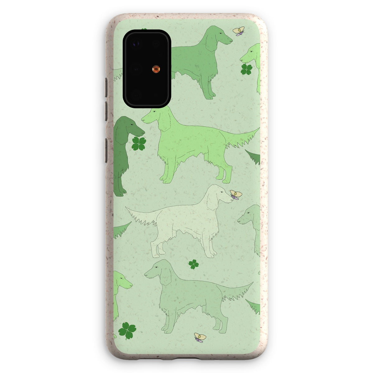 Irish Setter Rainbow Dogs Eco Phone Case