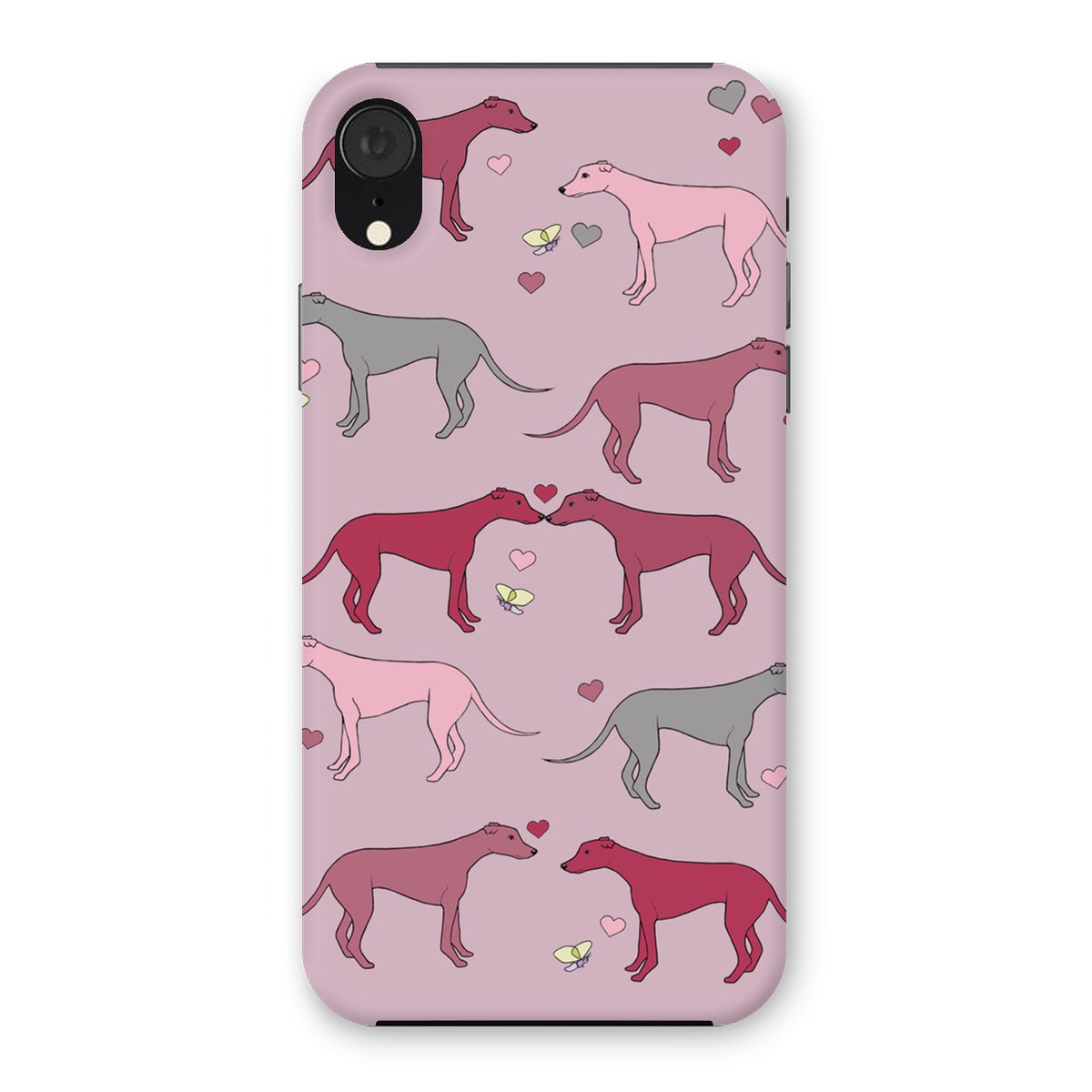 Greyhound Love Rainbow Dogs  Snap Phone Case