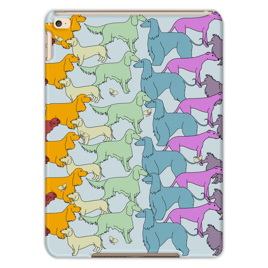 Rainbow Dogs Together  Tablet Cases