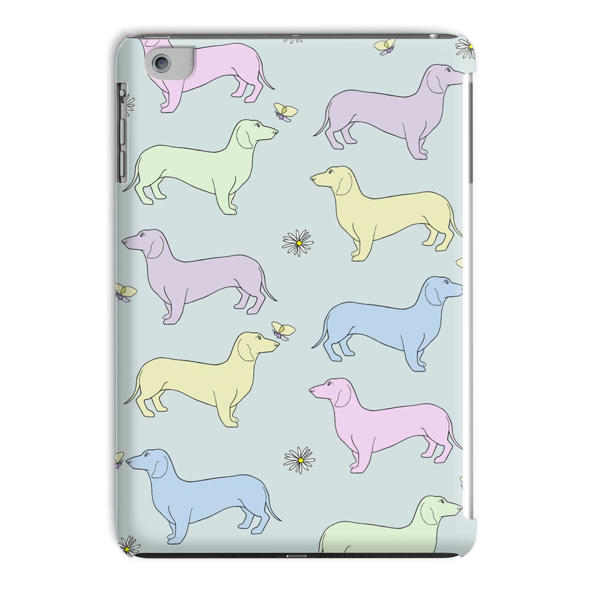 Rainbow Dachshunds Rainbow Dogs  Tablet Cases