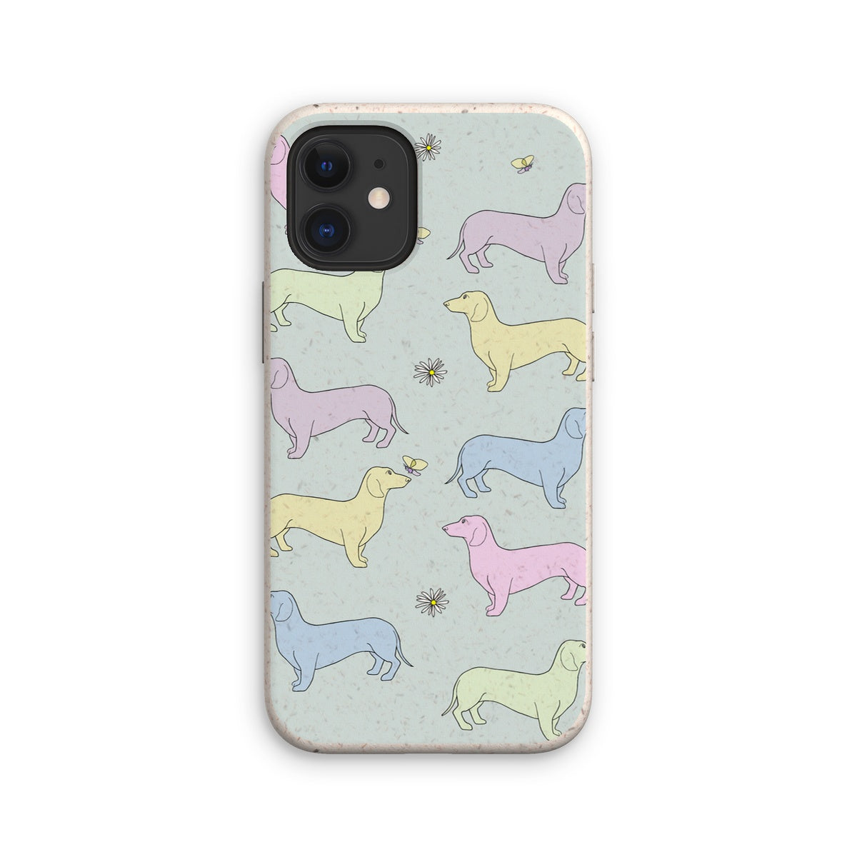 Rainbow Dachshunds Rainbow Dogs  Eco Phone Case