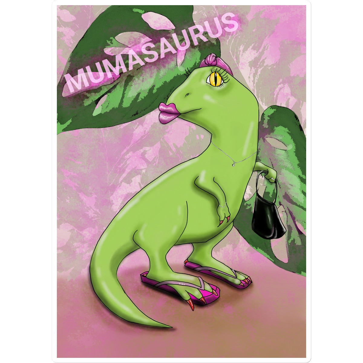 Mumasaurus Sticker