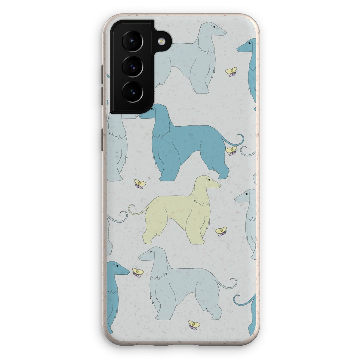 Afghan Breeze Rainbow Dogs Eco Phone Case