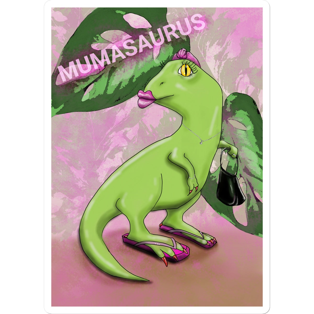 Mumasaurus Sticker