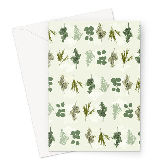 Leaf me to relax  Greeting Card