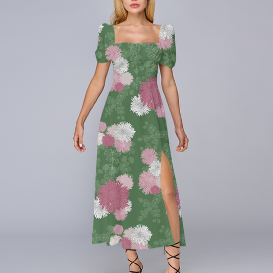 Floral, dress, ,MOQ1