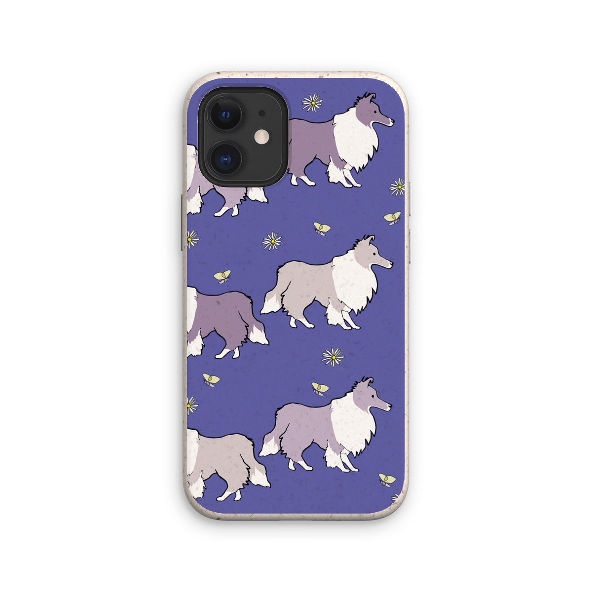 Sheltie Very Peri Rainbow Dogs  Eco Phone Case