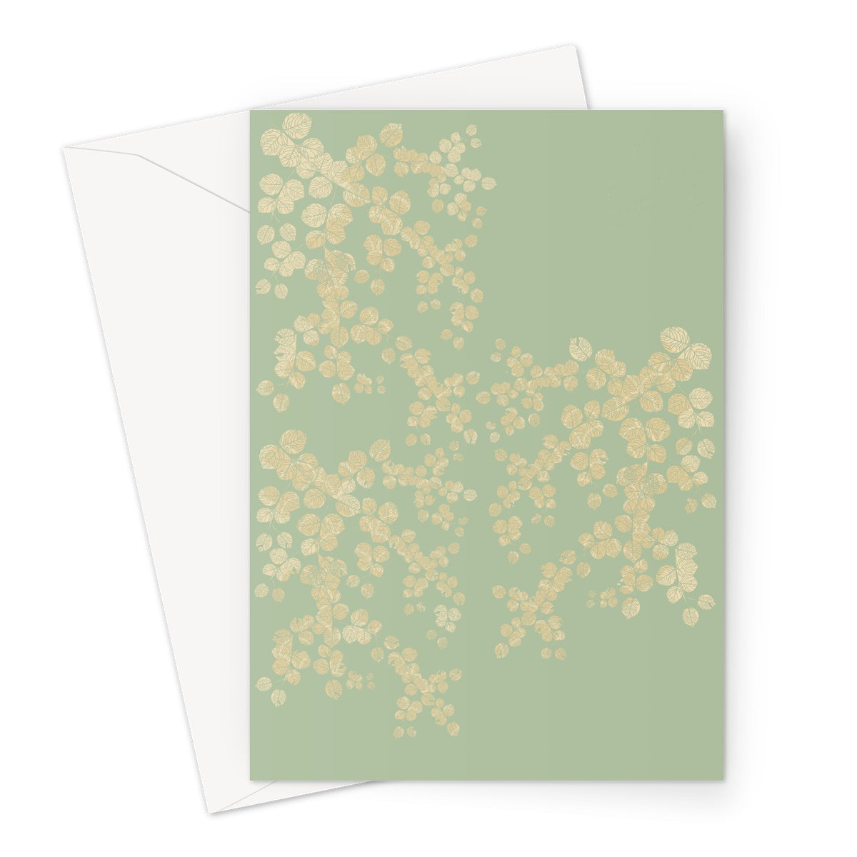 Floral Modesty Greetings Card