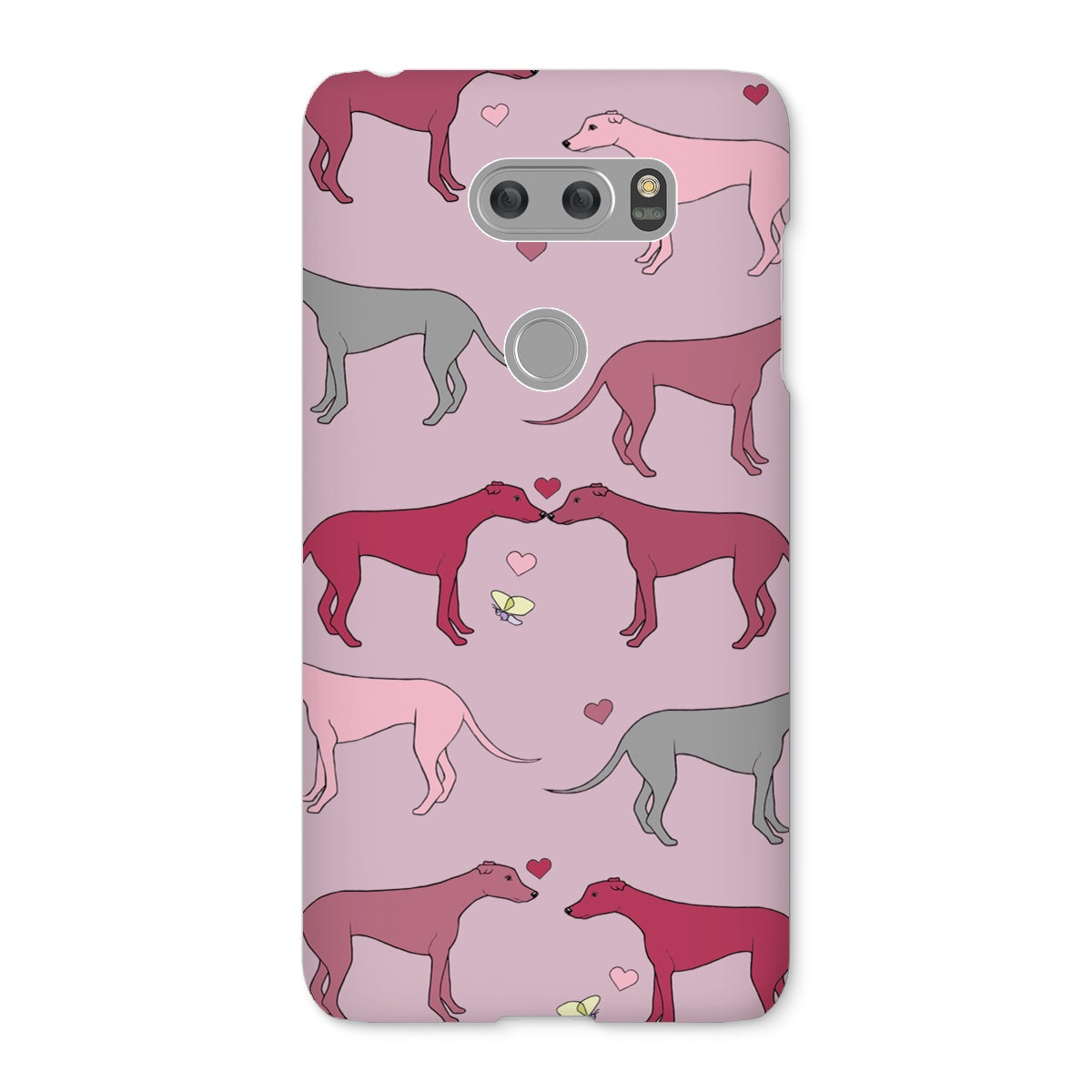 Greyhound Love Rainbow Dogs  Snap Phone Case