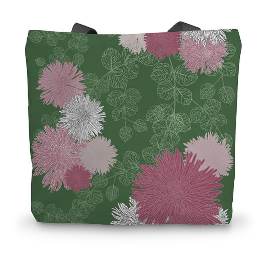 Floral Exuberance  Canvas Tote Bag