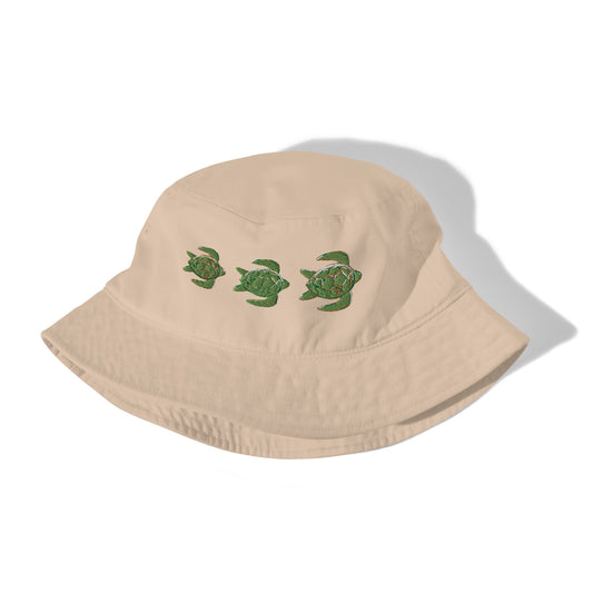 Turtles Unisex Organic bucket hat