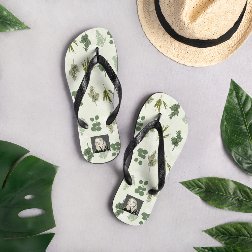 Leaf me to relax Flip-Flops