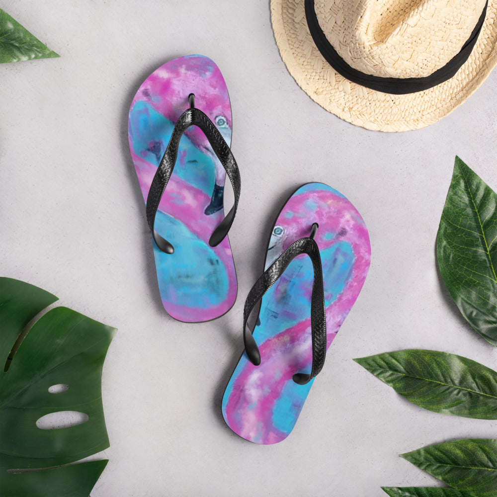 Flamingo Tango Flip-Flops