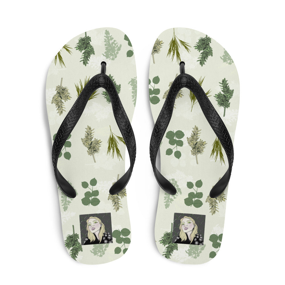 Leaf me to relax Flip-Flops