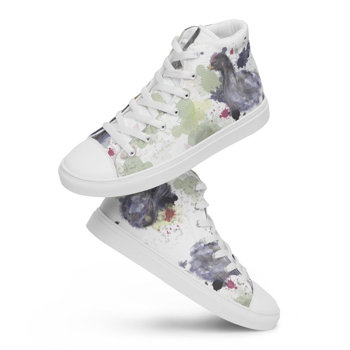 Eggstina Women’s high top canvas shoes